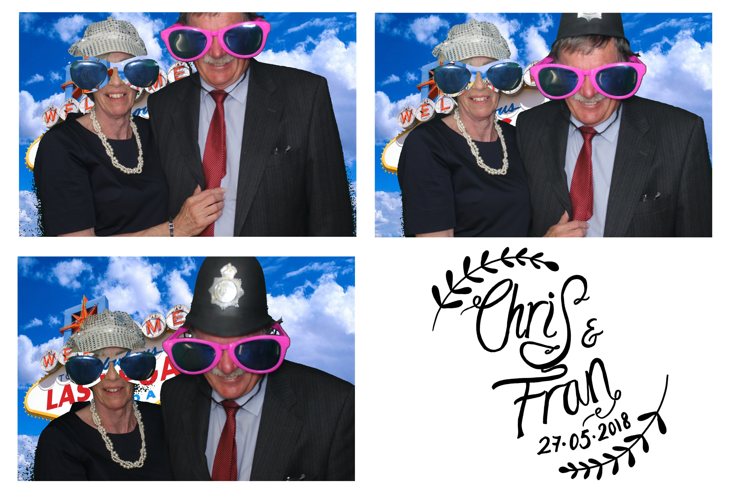 Chris & Fran | View more photos from the event at images.mobile-photo-booth.com/u/MobilePhotoBoothUK/Chris-Fran